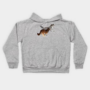 Catch me! Wolves Kids Hoodie